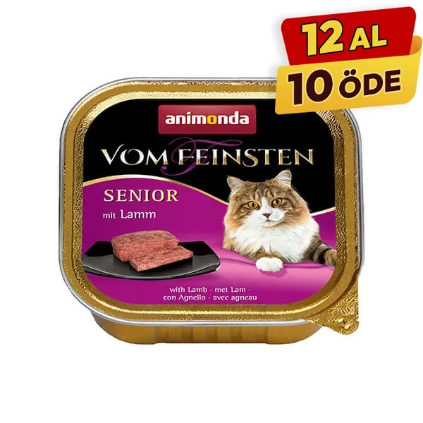 [200-083237] Animonda Senior Kuzu Etli Yaşlı Konserve Kedi Maması (1 Adet)
