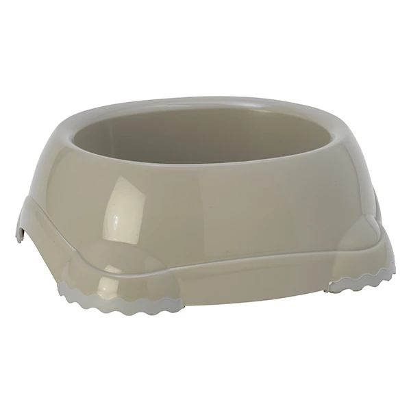 [242-H101-330] Moderna Smart Plastik Kedi ve Köpek Mama ve Su Kabı (Gri, 315 Ml)