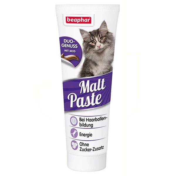 [210-012947] Beaphar Duo Active Malt Tüy Yumağı Engelleyici Kedi Macunu