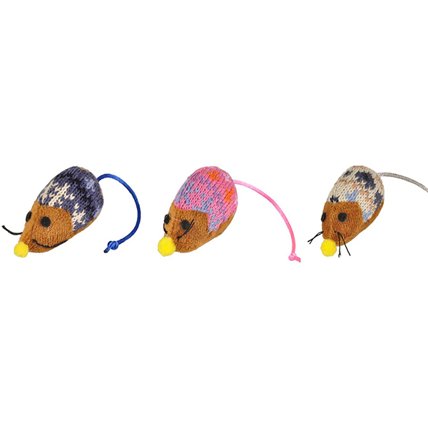 [240-560587] Flamingo Mohaire Fare Kedi Oyuncağı