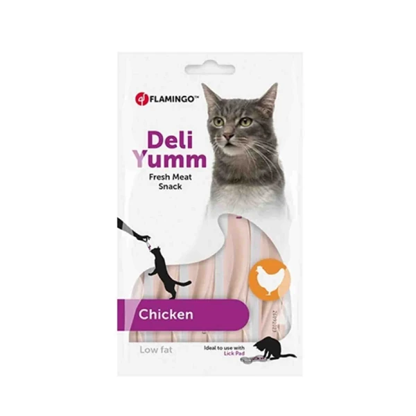 [241-561111] Flamingo Deli Yumm Fresh Tavuklu Sıvı Kedi Ödül Maması (1 Adet)