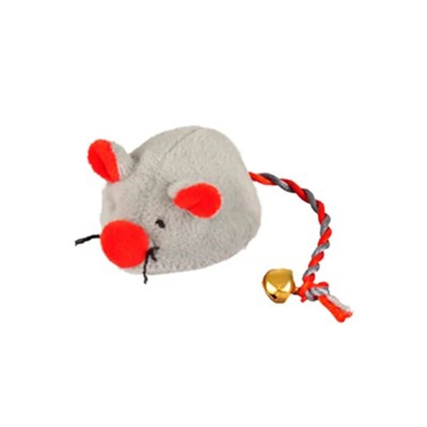 [240-560569] Flamingo Jerry Zilli Fare Kedi Oyuncağı (Gri)