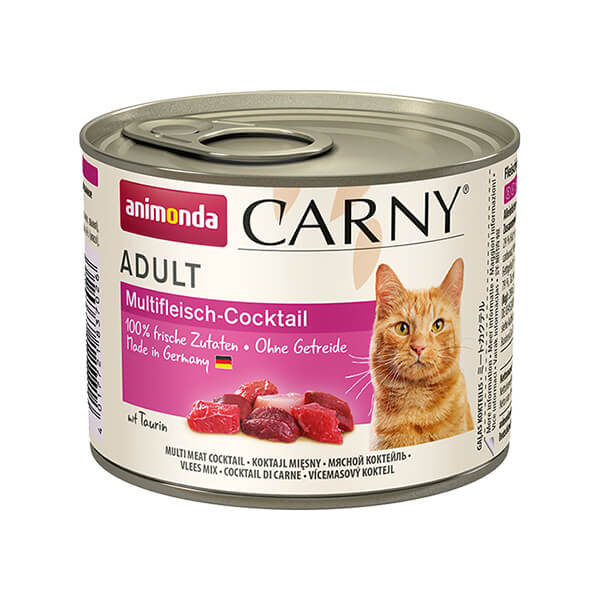 [200-083493] Animonda Carny Karışık Etli Konserve Kedi Maması (1 Adet)