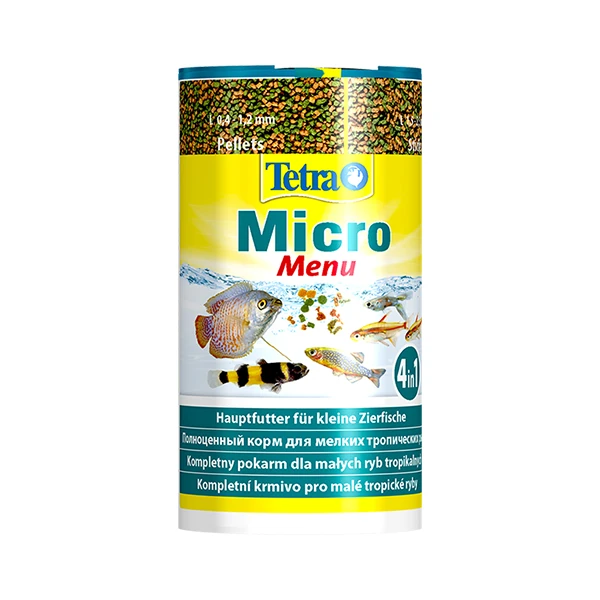 [400-710342] Tetra Micro Menu 4ü1 Arada Akvaryum Balık Yemi