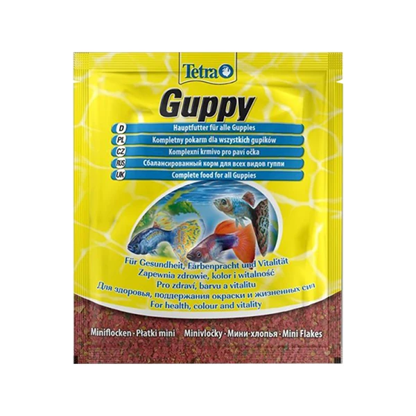 [400-193741] Tetra Guppy Lepistes Akvaryum Balık Yemi (12 Gr)