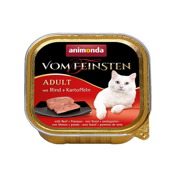 [200-083211] Animonda Biftek ve Patatesli Konserve Kedi Maması (1 Adet)