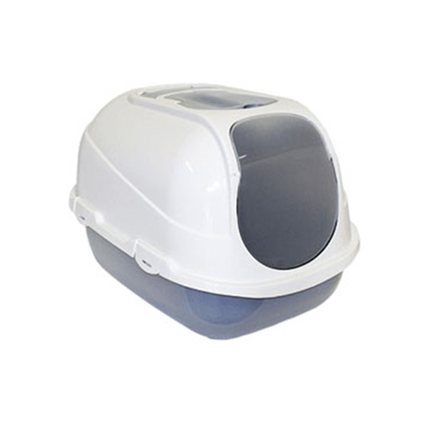 [242-C270-330] Moderna Mega Comfy Jumbo Kapalı Kedi Tuvaleti (Gri)