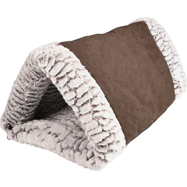 [240-560892] Flamingo Snoozy Friends Köpek Şekilli Peluş Kedi ve Köpek Yatağı