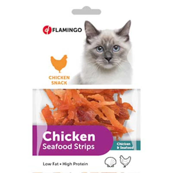 [241-502932] Flamingo Chicken Tavuklu Balıklı Kedi Ödül Maması (1 Adet)