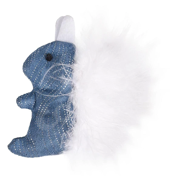 [240-561163] Flamingo Medy Tüylü Sincap Kedi Oyuncağı