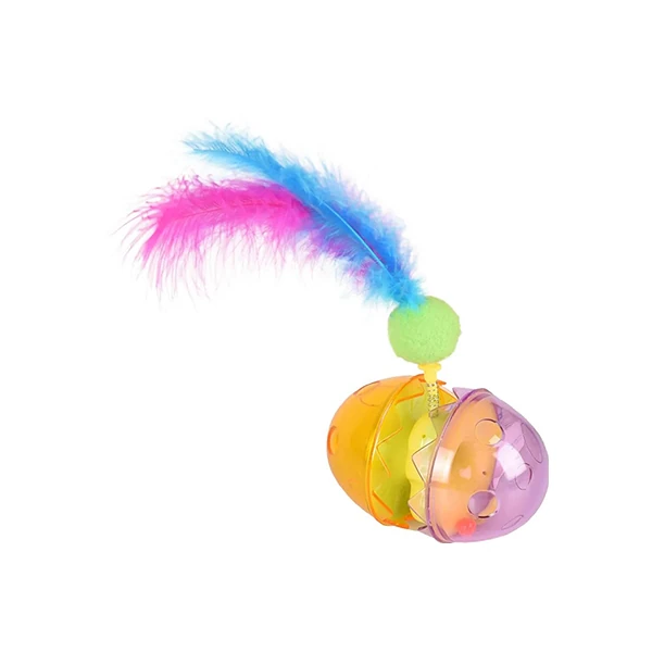 [240-560760] Flamingo Ugo Yumurta Şeklinde Kedi Oyuncağı