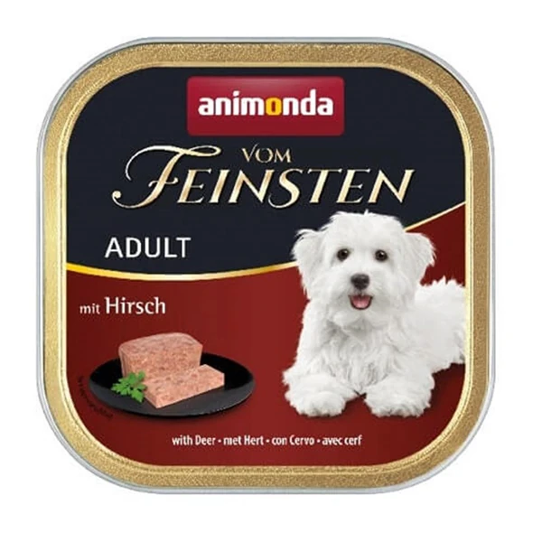 [200-082979] Animonda Vom Feinsten Geyik Etli Yetişkin Köpek Konservesi (1 Adet)