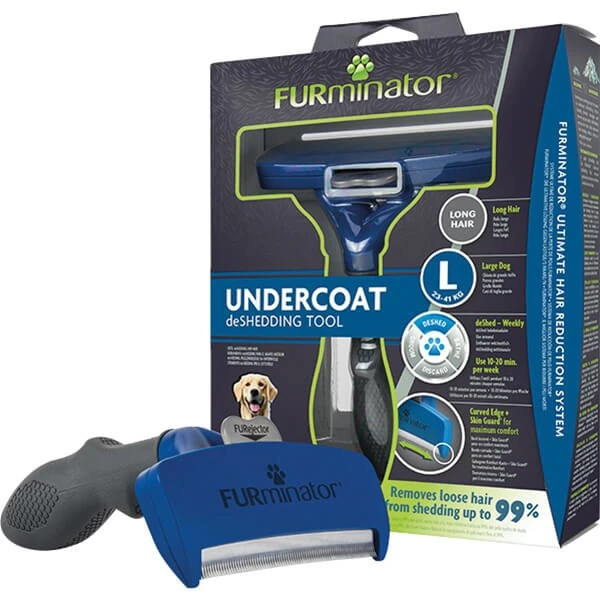 Furminator Kolay Temizlenen Uzun Tüylü Köpek Tüy Tarağı