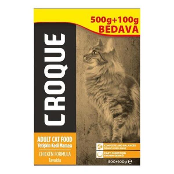 [289-100006] Croque Tavuklu Sindirim Destekleyici Yetişkin Kedi Maması