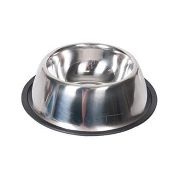 [240-1030096] Flamingo Çelik Köpek Mama Kabı Kaymaz Tabanlı