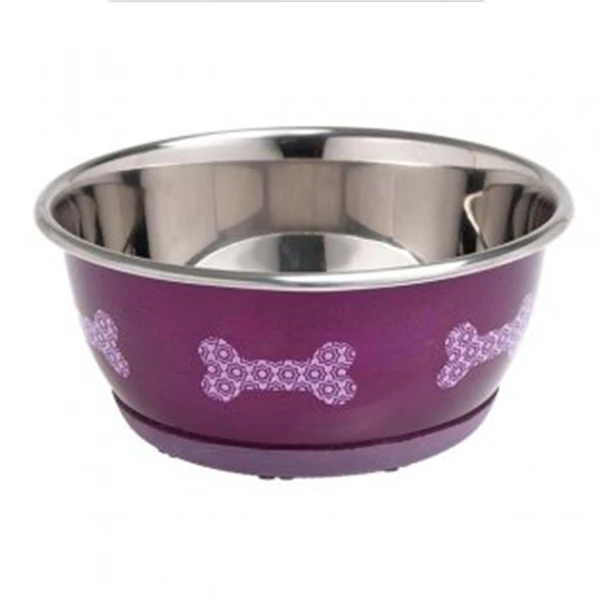 [240-044328] Flamingo Selecta Kedi ve Köpek Mama Kabı (Pembe, 500 Ml)