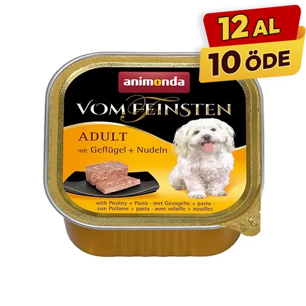 [200-082614] Animonda Kümes Hayvanı ve Makarnalı Yetişkin Köpek Konservesi (1 Adet)