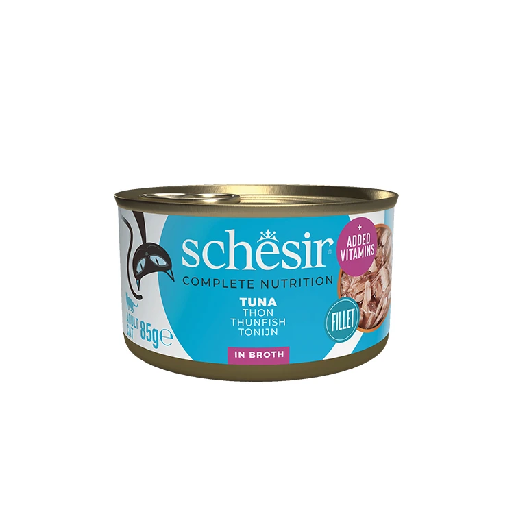 Schesir Ton Balıklı Naturel Konserve Kedi Maması