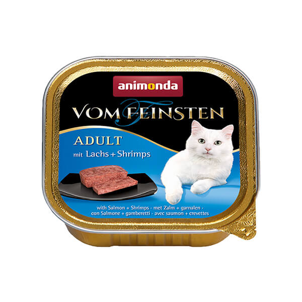 [200-083202] Animonda Somon ve Karidesli Yetişkin Konserve Kedi Maması (1 Adet)