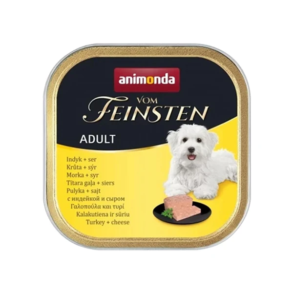 [200-082988] Animonda Light Hindili ve Peynirli Yetişkin Konserve Yetişkin Köpek Maması (1 Adet)