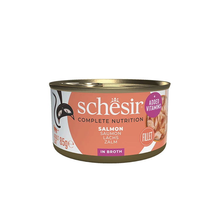 Schesir Somonlu Naturel Konserve Kedi Maması