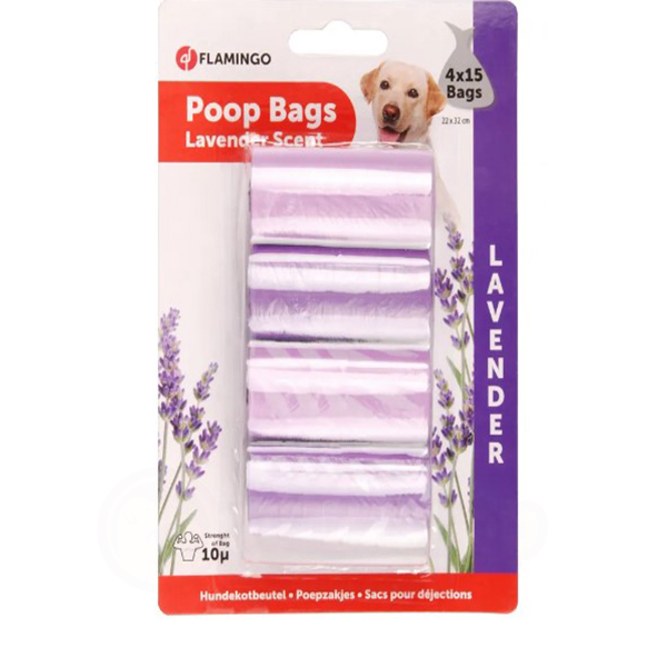 [240-517555] Flamingo Köpek Dışkı Toplama Torbası Lavantalı