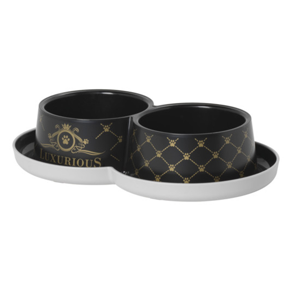 [242-H136-015AA] Moderna Trendy Luxurious Kedi ve Köpek Mama ve Su Kabı