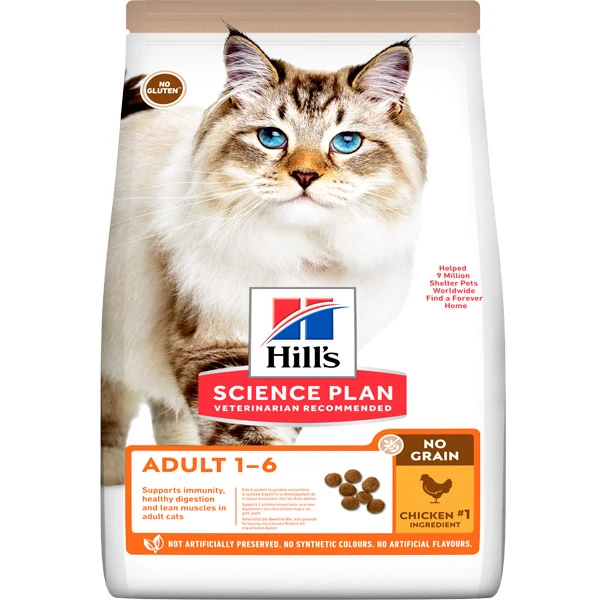 [650-605368] Hills Tahılsız Tavuklu Yetişkin Kedi Maması