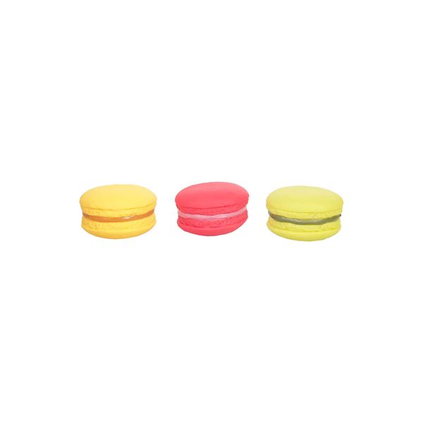 [240-514560] Flamingo Vinly Toy Macaron Şekilli Köpek Oyuncağı