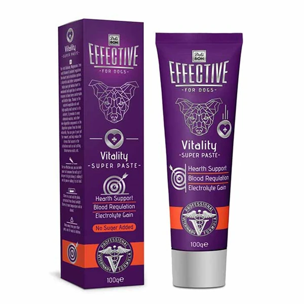 [8680782131769] Delibon Effective Vitality Kalp Sağlığı Köpek Macunu