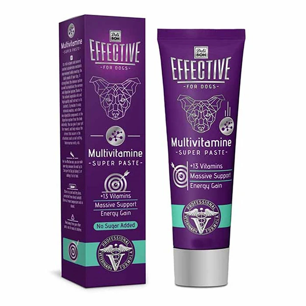 [8680782131738] Delibon Effective Multivitamin 13 Vitamin Katkılı Köpek Vitamin Macunu