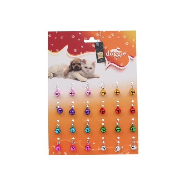 [ZILSHINEMIXCOLOR] Cattie Parlak Kedi Çanı 14 Mm