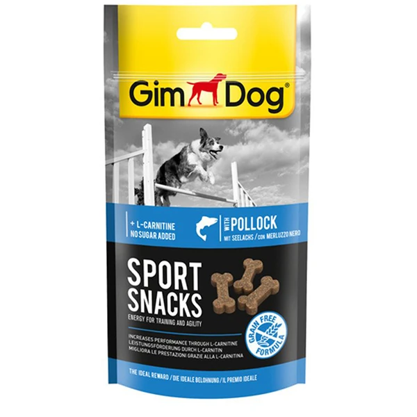 [4002064500188] Gimdog Sportsnacks Balıklı Köpek Ödül Maması Tablet (1 Adet)