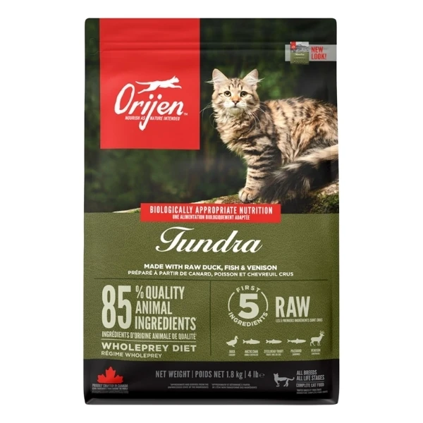[064992283186] Orijen Tundra Tahılsız Yetişkin Kedi Maması (1.8 Kg)