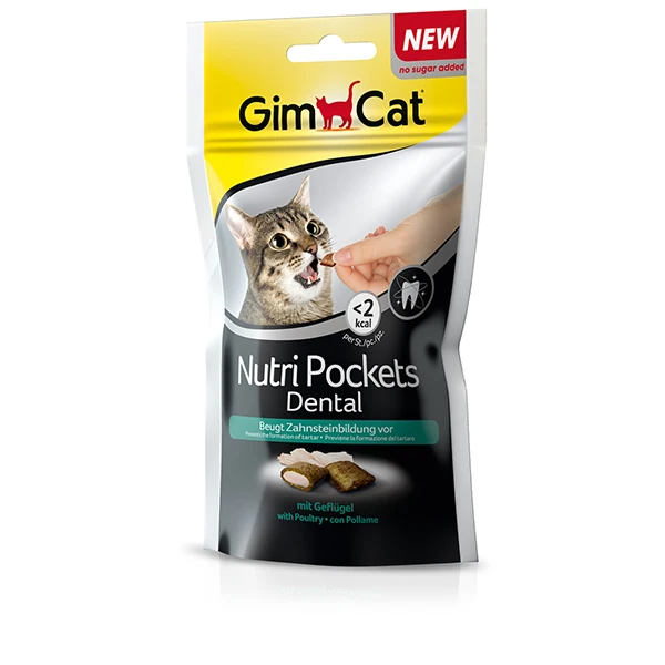 [4002064418285] Gimcat Nutripockets Kedi Ödül Maması Dental