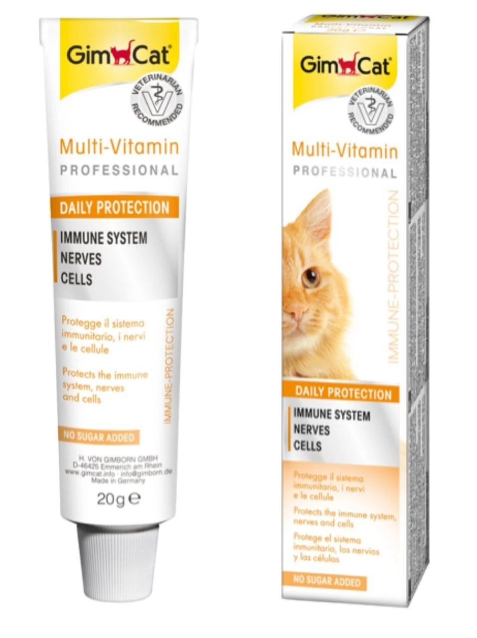 [4002064401379] Gimcat Multi Vitamin Paste 12 Vitaminli Kedi Malt Macunu (20 Gr)
