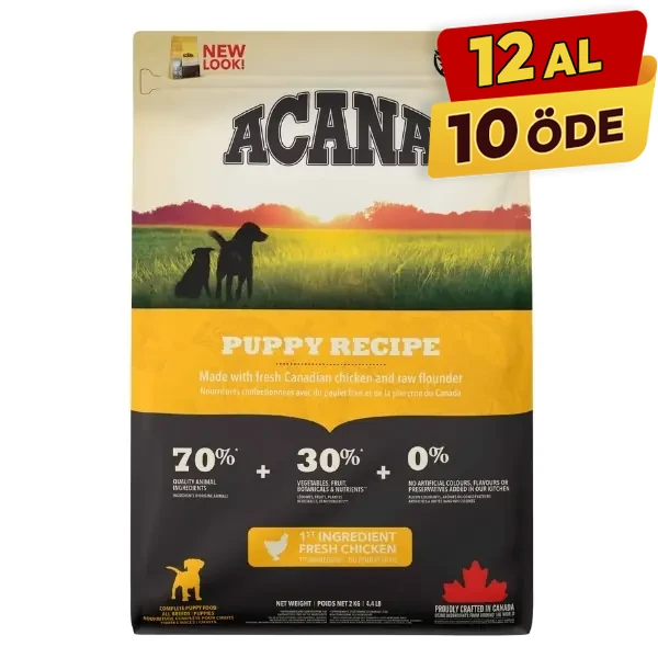 [064992500207] Acana Puppy Tahılsız Tavuk ve Balıklı Yavru Köpek Maması (2 Kg)
