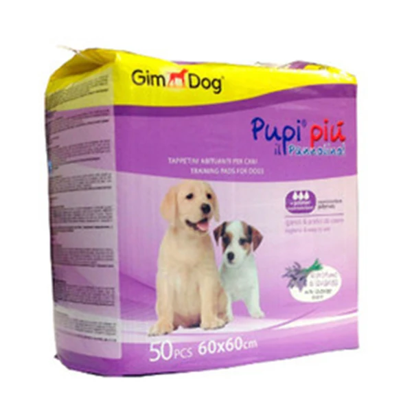 [8009632051918] Gimdog Köpek Çiş Eğitim Pedi Lavanta Kokulu (60x60 Cm, 50 Adet)
