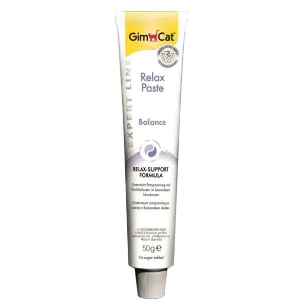 [4002064421698] Gimcat Relax Rahatlatıcı Şekersiz Kedi Malt Macunu