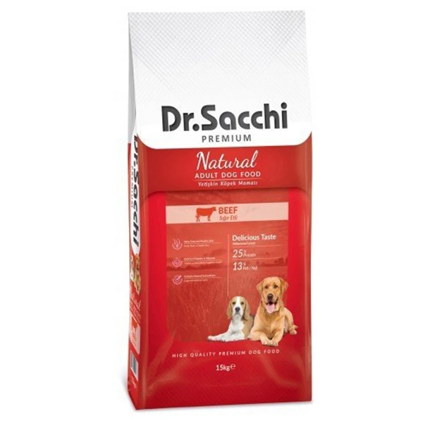 [8690286590047] Dr.Sacchi Premium Natural Beef Yetişkin Köpek Maması