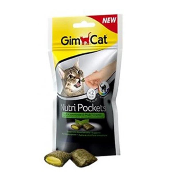 [4002064400723] Gimcat Kedi Ödül Tableti Nutri Pockets Kedi Otu Multivitamin (1 Adet)
