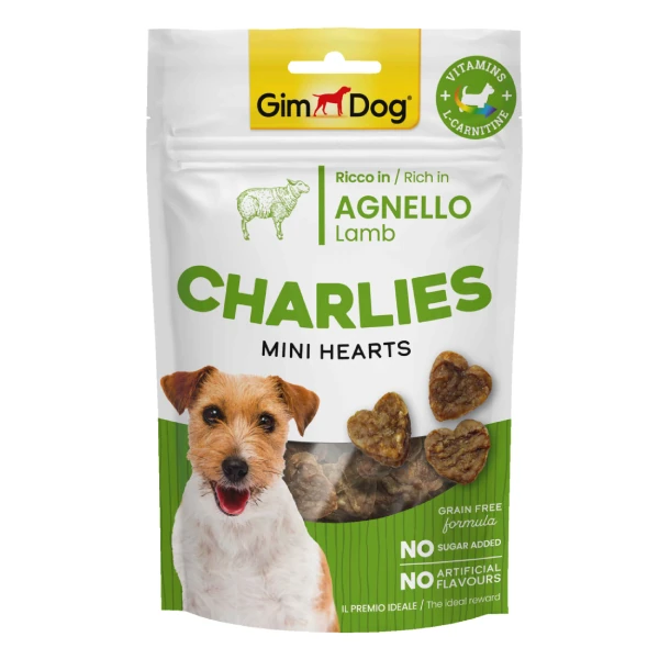 [4002064513690] Gimdog Charlies Kuzu Etli Tahılsız ve Şekersiz Köpek Ödül Maması (1 Adet)