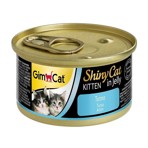 [4002064413150] Gimcat Shinycat Yavru Tuna Balıklı Konserve Kedi Maması (1 Adet)