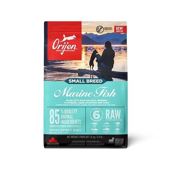 [064992722524] Orijen Small Breed Marine Fish Deniz Balıklı Küçük Irk Yetişkin Köpek Maması (1.8 Kg)