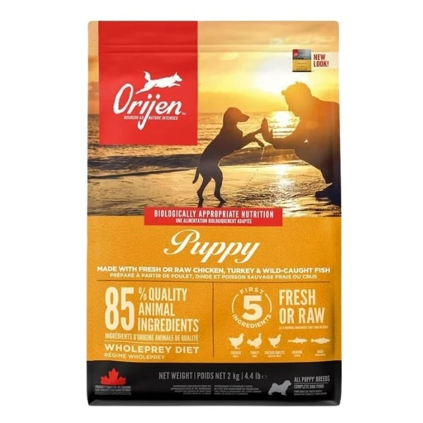 [064992180201] Orijen Puppy Tahılsız Tavuklu Yavru Köpek Maması (2 Kg)