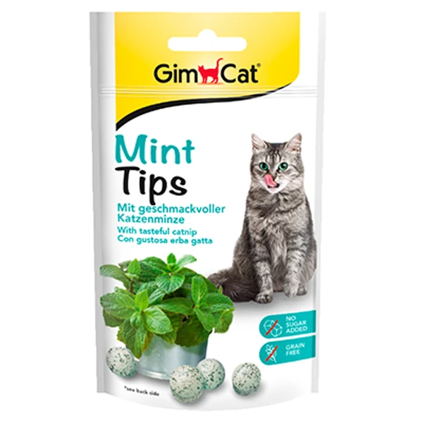 [4002064418742] Gimcat Mint Tips Kedi Ödül Maması Tableti (1 Adet)