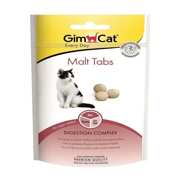[4002064427065] Gimcat Malt Tabs Kedi Ödül Maması Tablet (1 Adet)