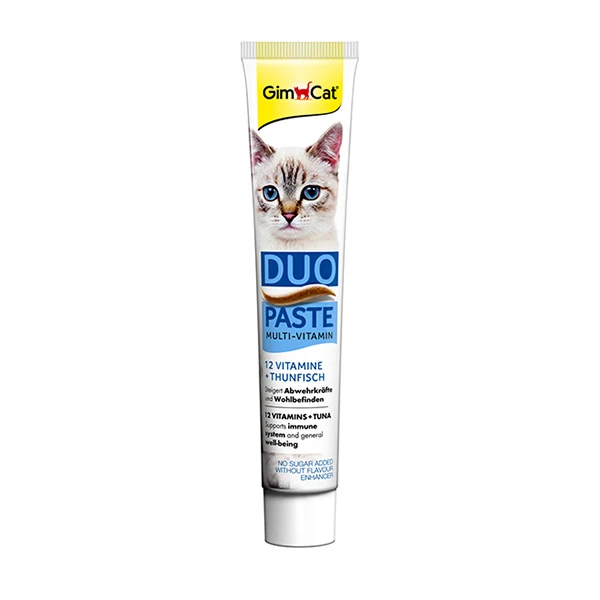 [4002064421858] Gimcat Multi Vitamin Paste 12 Vitaminli Ton Balıklı Kedi Macunu
