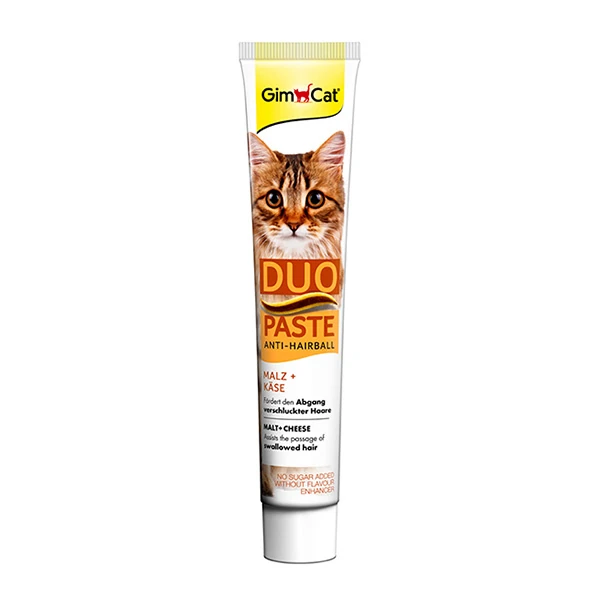 [4002064427218] Gimcat Anti Hairball Tüy Yumağı Önleyici Peynirli Maltlı Kedi Ödül Macunu