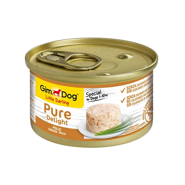 [4002064513003] Gimdog Fileto Tavuklu Yetişkin Konserve Köpek Maması (1 Adet)